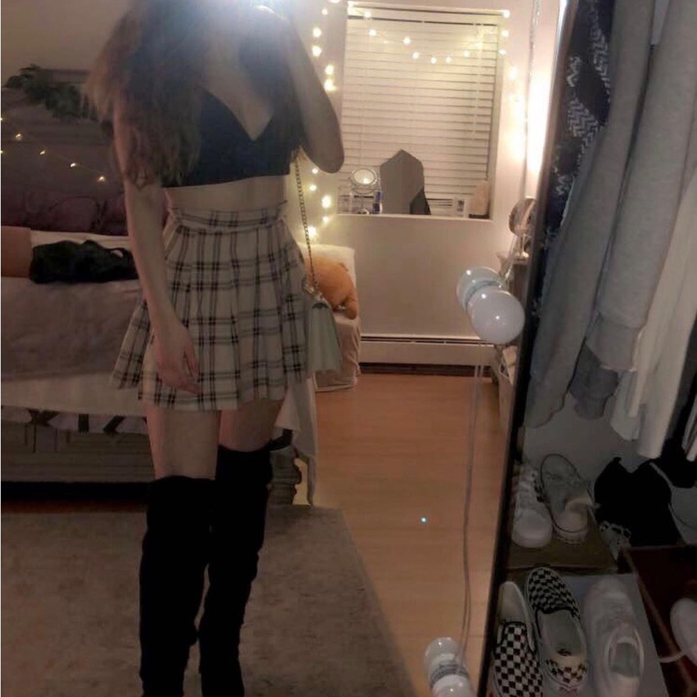 Plaid skirt